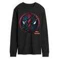 thumbnail image 1 of Marvel Deadpool & Wolverine - Scratch Logo - Men's Long Sleeve Graphic T-Shirt, 1 of 5