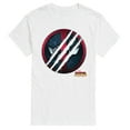 thumbnail image 1 of Marvel Deadpool & Wolverine - Scratch Logo - Men's Short Sleeve Graphic T-Shirt, 1 of 5