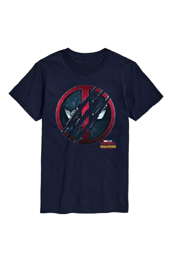 Deadpool & Wolverine - Scratch Logo - Men's Short Sleeve Graphic T-Shirt