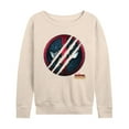 thumbnail image 1 of Marvel Deadpool & Wolverine - Scratch Logo - Women's French Terry Pullover Sweatshirt, 1 of 5