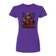 thumbnail image 1 of Marvel Deadpool & Wolverine - We Are Deadpool Doodles - Juniors Fitted Graphic T-Shirt, 1 of 4
