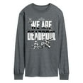 thumbnail image 1 of Marvel Deadpool & Wolverine - We Are Deadpool Doodles - Men's Long Sleeve Graphic T-Shirt, 1 of 5