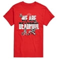 thumbnail image 1 of Marvel Deadpool & Wolverine - We Are Deadpool Doodles - Men's Short Sleeve Graphic T-Shirt, 1 of 5