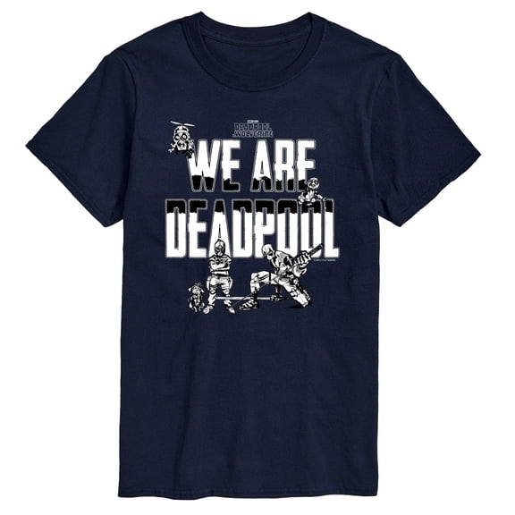 Marvel Deadpool & Wolverine - We Are Deadpool Doodles - Men's Short Sleeve Graphic T-Shirt