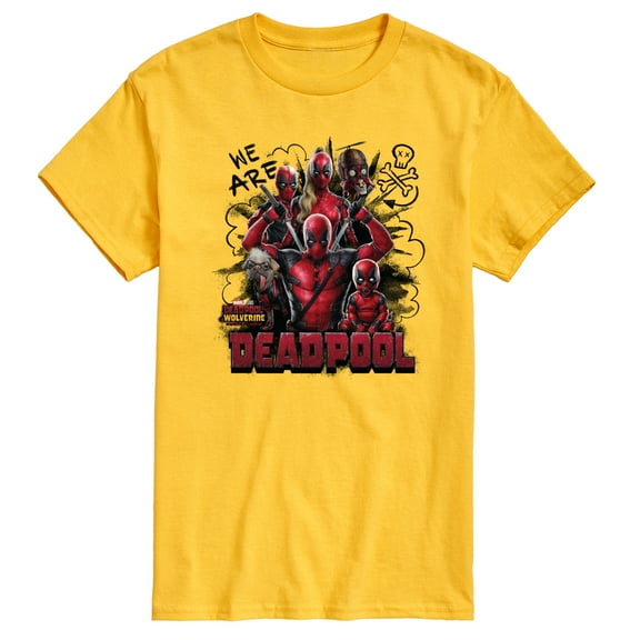 Marvel Deadpool & Wolverine - We Are Deadpool Doodles - Men's Short Sleeve Graphic T-Shirt