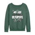 thumbnail image 1 of Marvel Deadpool & Wolverine - We Are Deadpool Doodles - Women's French Terry Pullover Sweatshirt, 1 of 5