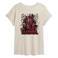 thumbnail image 1 of Marvel Deadpool & Wolverine - We Are Deadpool Doodles - Women's Oversized Graphic T-Shirt, 1 of 5