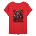 thumbnail image 1 of Marvel Deadpool & Wolverine - We Are Deadpool Doodles - Women's Oversized Graphic T-Shirt, 1 of 4