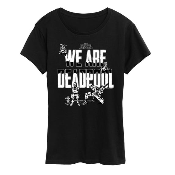 Marvel Deadpool & Wolverine - We Are Deadpool Doodles - Women's Short Sleeve Graphic T-Shirt