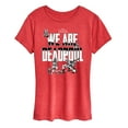 thumbnail image 1 of Marvel Deadpool & Wolverine - We Are Deadpool Doodles - Women's Short Sleeve Graphic T-Shirt, 1 of 4