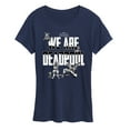 thumbnail image 1 of Marvel Deadpool & Wolverine - We Are Deadpool Doodles - Women's Short Sleeve Graphic T-Shirt, 1 of 4