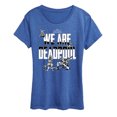 thumbnail image 1 of Marvel Deadpool & Wolverine - We Are Deadpool Doodles - Women's Short Sleeve Graphic T-Shirt, 1 of 4