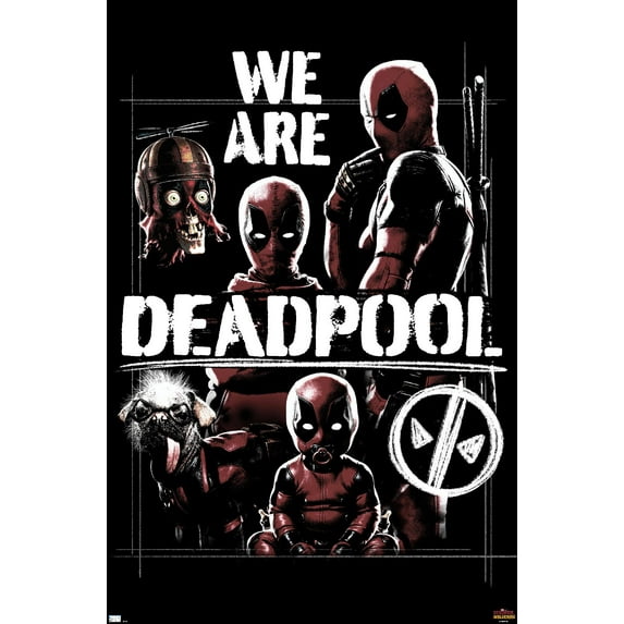 Marvel Deadpool & Wolverine (2024) - We are Deadpool Wall Poster, 22.375" x 34"