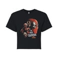thumbnail image 1 of Marvel - Deadpool & Wolverine We Are - Juniors Cropped Short Sleeve Graphic T-Shirt, 1 of 5