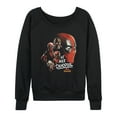thumbnail image 1 of Marvel - Deadpool & Wolverine We Are - Women's French Terry Long Sleeve Pullover, 1 of 5