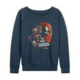 thumbnail image 1 of Marvel - Deadpool & Wolverine We Are - Women's French Terry Long Sleeve Pullover, 1 of 5