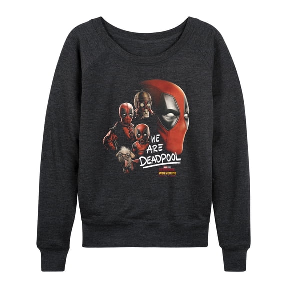 Marvel - Deadpool & Wolverine We Are - Women's French Terry Long Sleeve Pullover