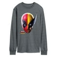 thumbnail image 1 of Marvel Deadpool & Wolverine - Wolverine Split Space - Men's Long Sleeve Graphic T-Shirt, 1 of 5