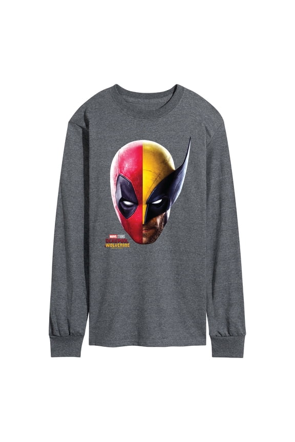 Deadpool & Wolverine - Wolverine Split Space - Men's Long Sleeve Graphic T-Shirt