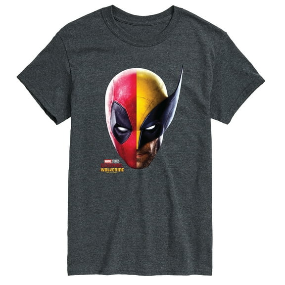 Marvel Deadpool & Wolverine - Wolverine Split Space - Men's Short Sleeve Graphic T-Shirt