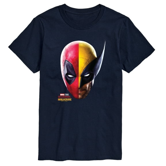 Marvel Deadpool & Wolverine - Wolverine Split Space - Men's Short Sleeve Graphic T-Shirt