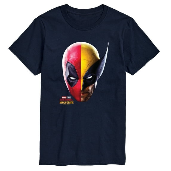 Marvel Deadpool & Wolverine - Wolverine Split Space - Men's Short Sleeve Graphic T-Shirt