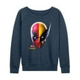 thumbnail image 1 of Marvel Deadpool & Wolverine - Wolverine Split Space - Women's French Terry Pullover Sweatshirt, 1 of 5