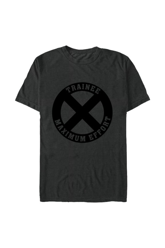 Deadpool X-Force Trainee Maximum Effort - Short Sleeve Blended T-Shirt for Adults - Customized-Dark Heather