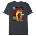 thumbnail image 1 of Marvel Deadpool X-Men Toy Figure - Short Sleeve Blended T-Shirt for Adults - Customized-Navy Heather, 1 of 5