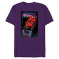 thumbnail image 1 of Marvel Deadpool You Are Deadpool 8-bit Video Arcade Game Art - Short Sleeve Blended T-Shirt for Adults - Customized-Purple, 1 of 5