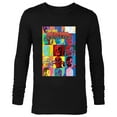 thumbnail image 1 of Marvel Deadpool You Are Deadpool Mask Faces Comic Cover Art - Long Sleeve T-Shirt for Men - Customized-Black, 1 of 5