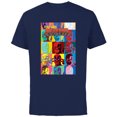 thumbnail image 1 of Marvel Deadpool You Are Deadpool Mask Faces Comic Cover Art - Short Sleeve Cotton T-Shirt for Adults - Customized-Navy, 1 of 5