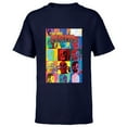 thumbnail image 1 of Marvel Deadpool You Are Deadpool Mask Faces Comic Cover Art - Short Sleeve T-Shirt for Kids - Customized-Navy, 1 of 5