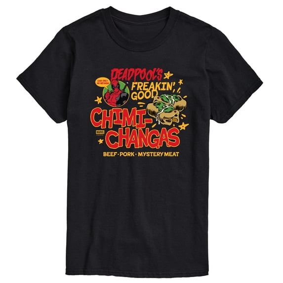 Marvel - Deadpool's Chimichangas - Men's Short Sleeve Graphic T-Shirt
