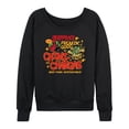 thumbnail image 1 of Marvel - Deadpool's Chimichangas - Women's French Terry Long Sleeve Pullover, 1 of 4