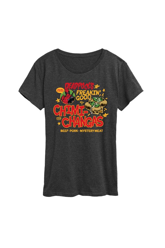 - Deadpool's Chimichangas - Women's Short Sleeve Graphic T-Shirt