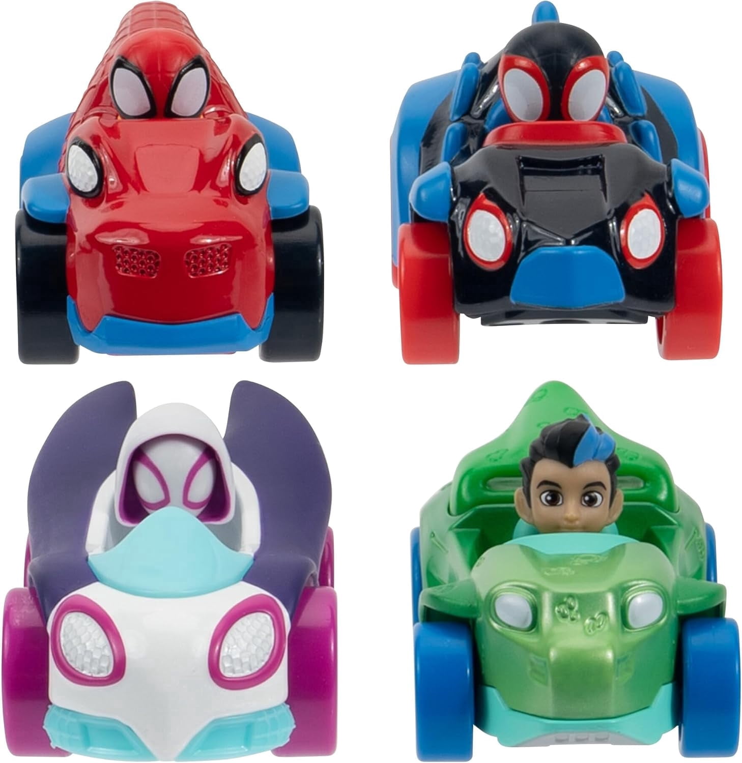 Jazwares Marvel Spidey and His Amazing Friends (4pk) Die-Cast Dino