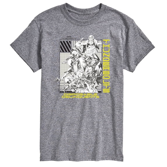 Marvel - Disposable Delinquents - Men's Short Sleeve Graphic T-Shirt