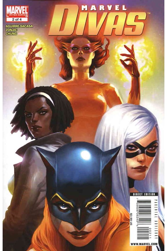 Marvel Divas #2 VF ; Marvel Comic Book