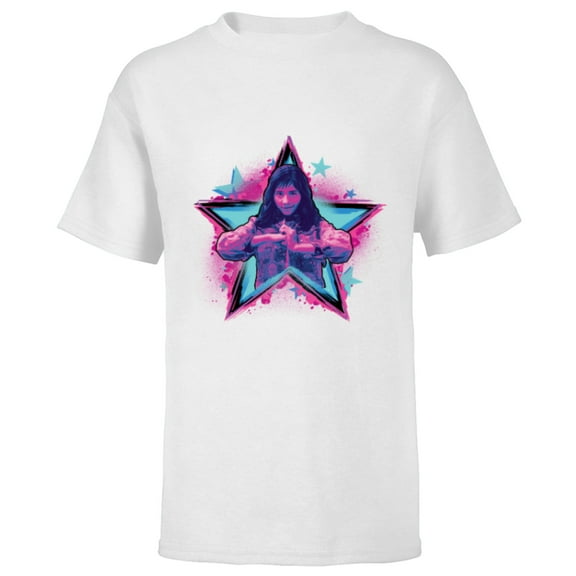 Marvel Doctor Strange Multiverse of Madness America Chavez - Short Sleeve T-Shirt for Kids - Customized-White