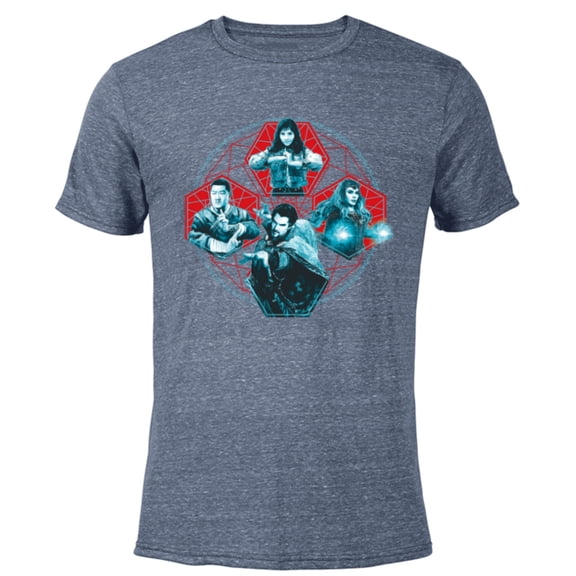 Marvel Doctor Strange Multiverse of Madness Characters - Short Sleeve Blended T-Shirt for Adults - Customized-Navy Heather