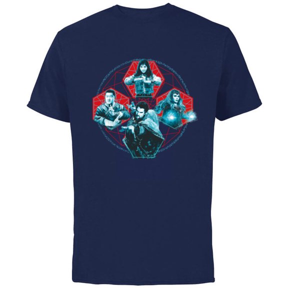 Marvel Doctor Strange Multiverse of Madness Characters - Short Sleeve Cotton T-Shirt for Adults - Customized-Navy