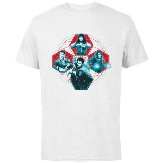 Marvel Doctor Strange Multiverse of Madness Characters - Short Sleeve Cotton T-Shirt for Adults - Customized-White