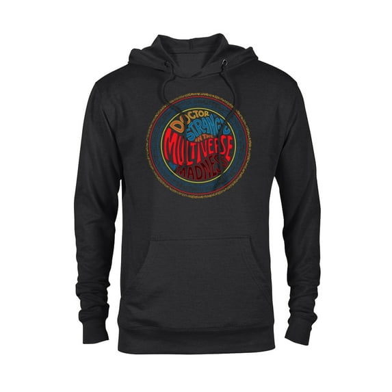 Marvel Doctor Strange Multiverse of Madness Colorful Runes - Pullover Hoodie for Adults - Customized-Black