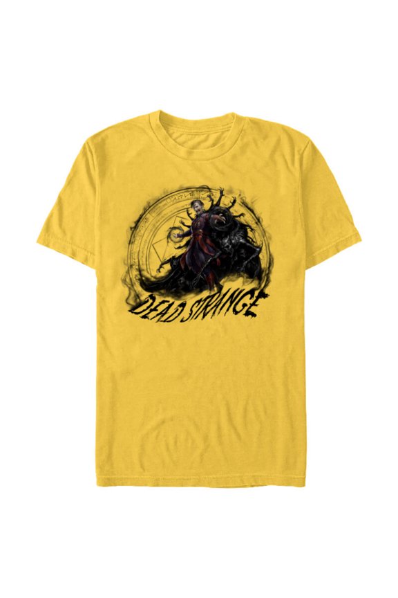 Doctor Strange Multiverse of Madness Dead Strange - Short Sleeve Blended T-Shirt for Adults - Customized-Yellow