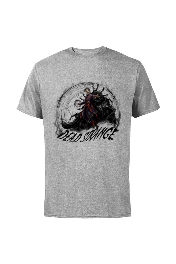 Doctor Strange Multiverse of Madness Dead Strange - Short Sleeve Cotton T-Shirt for Adults - Customized-Athletic Heather