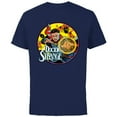 thumbnail image 1 of Marvel Doctor Strange Multiverse of Madness Retro Comic - Short Sleeve Cotton T-Shirt for Adults - Customized-Navy, 1 of 5