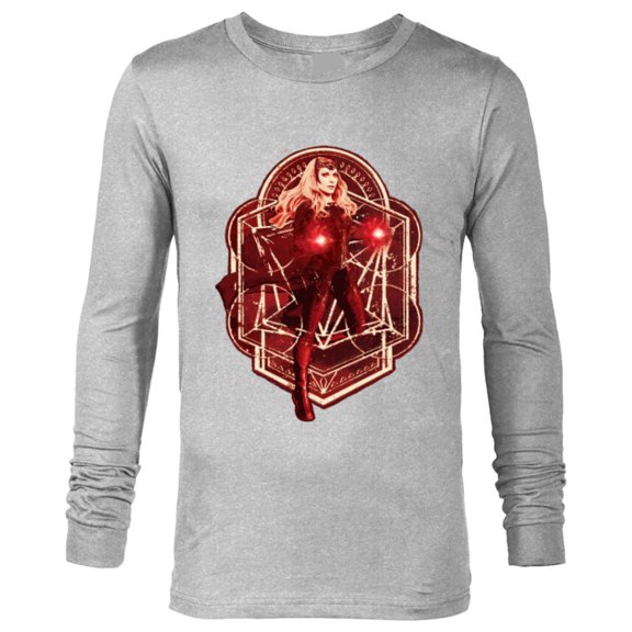 Marvel Doctor Strange Multiverse of Madness Scarlet Witch - Long Sleeve T-Shirt for Men - Customized-Athletic Heather