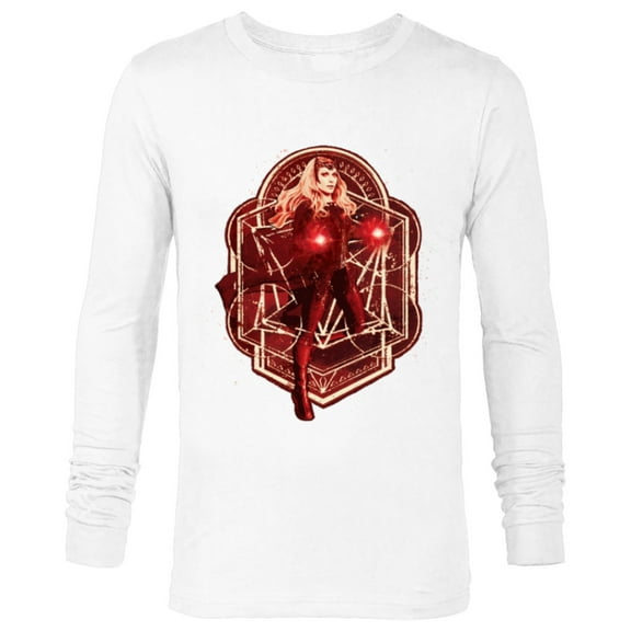 Marvel Doctor Strange Multiverse of Madness Scarlet Witch - Long Sleeve T-Shirt for Men - Customized-White