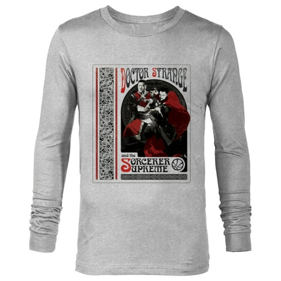 Marvel Doctor Strange Multiverse of Madness Sorcerer Supreme - Long Sleeve T-Shirt for Men - Customized-Athletic Heather